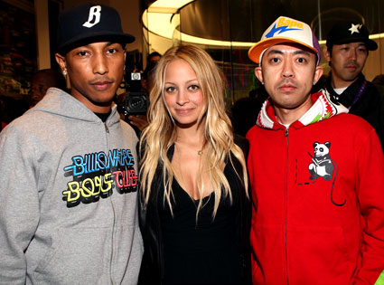 Pharrell Williams, Nicole Richie Pharrell Williams, Nicole Richie